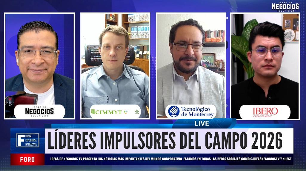 CIMMYT, Tec de Monterrey e IBERO CDMX llaman a transformar agricultura mexicana con innovación y resiliencia