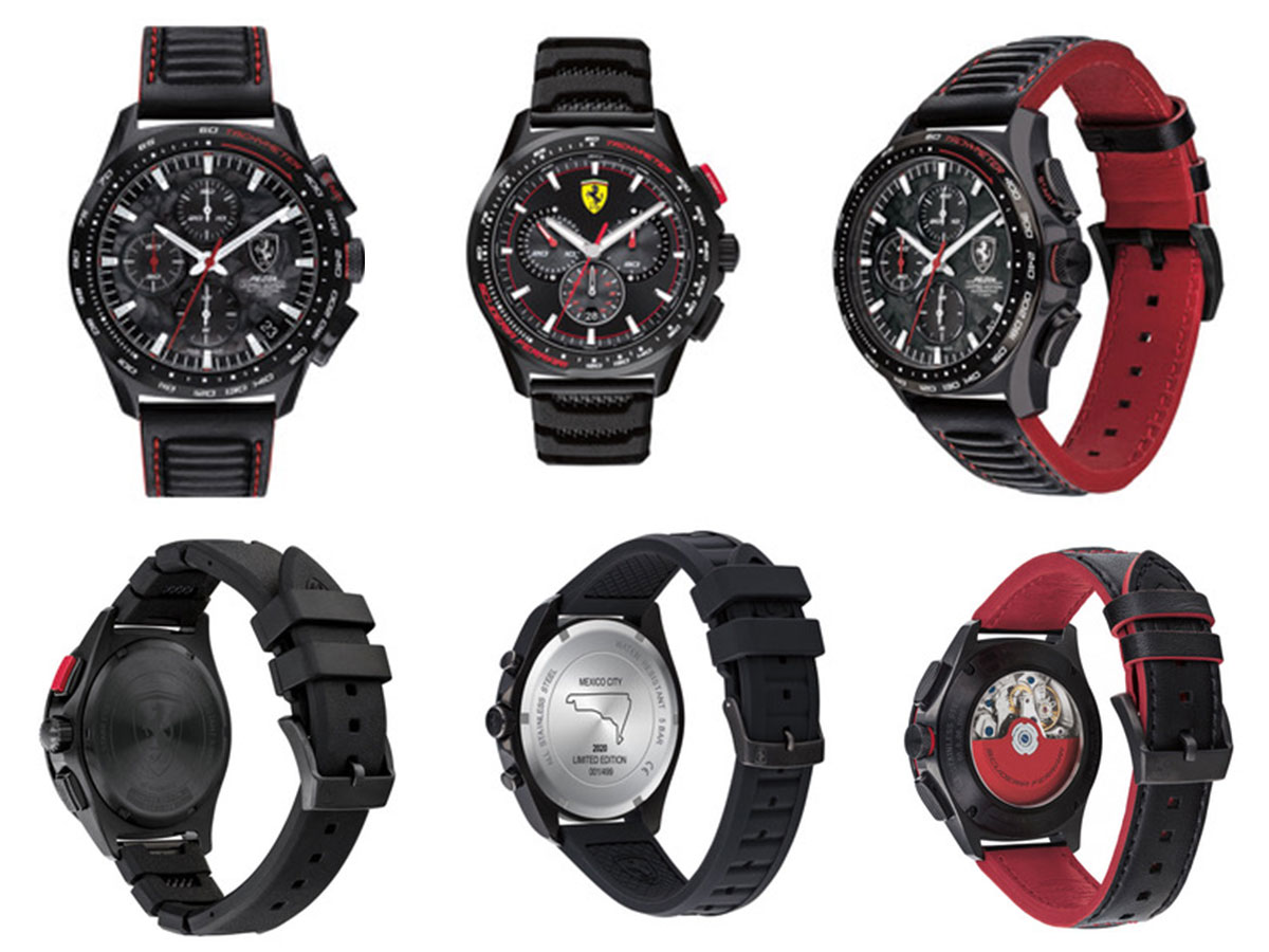 Ferrari presenta relojes exclusivos para México edición limitada