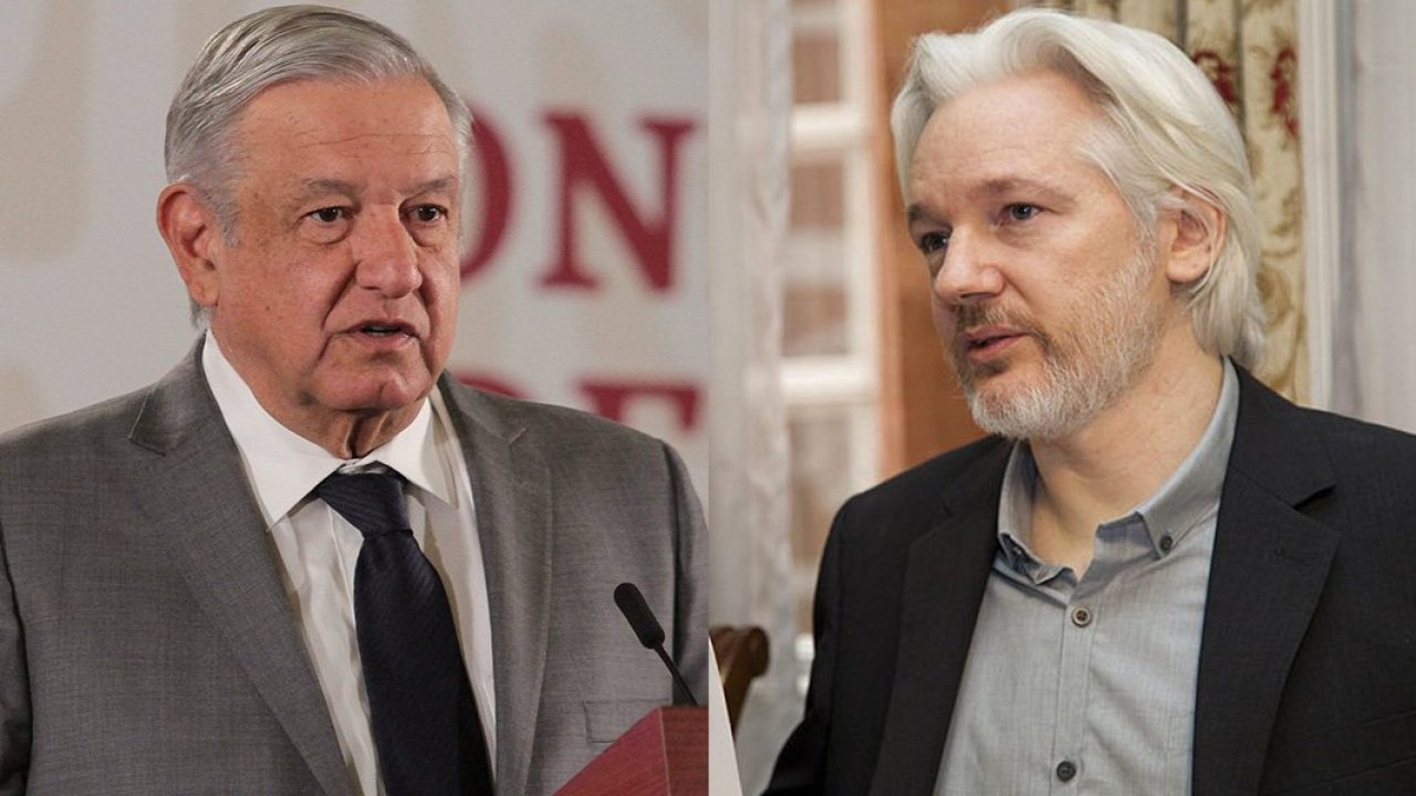 Asilo político a Assange ofrece el presidente Andrés Manuel López Obrador