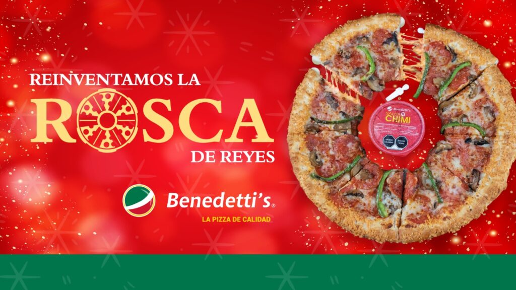 Pide ya tu Rosca Pizza de Benedetti’s para celebrar el día de Reyes Magos