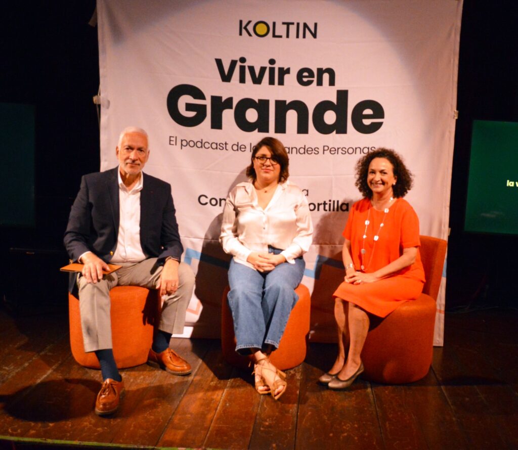 Koltin lanza podcast “Vivir en Grande” sobre el cuidado a los adultos mayores
