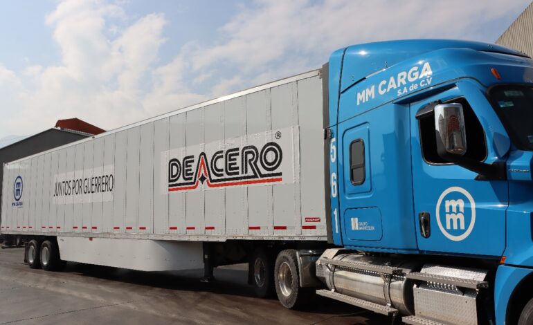 Grupo DEACERO envía ayuda humanitaria a Acapulco, Guerrero;  en respuesta al Huracán Otis