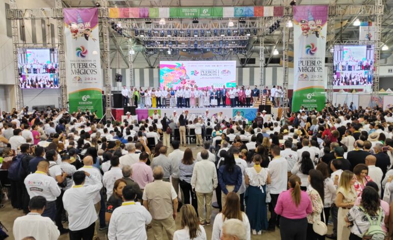 Celebra CONCANACO riqueza cultural de los destinos de México en Tianguis Nacional de Pueblos Mágicos