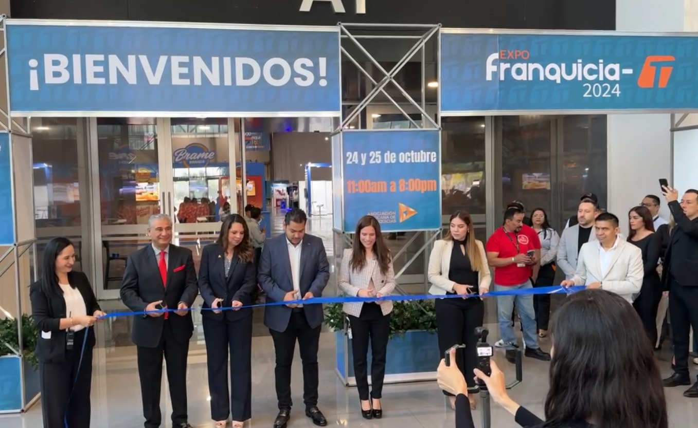 Inicia Expo Franquicia T 2024 con gran éxito en Cintermex Sinapsis MX