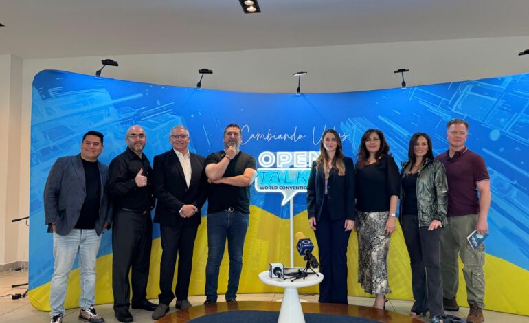 Buscan “Cambiar Vidas” con primer Open Talks World Convention