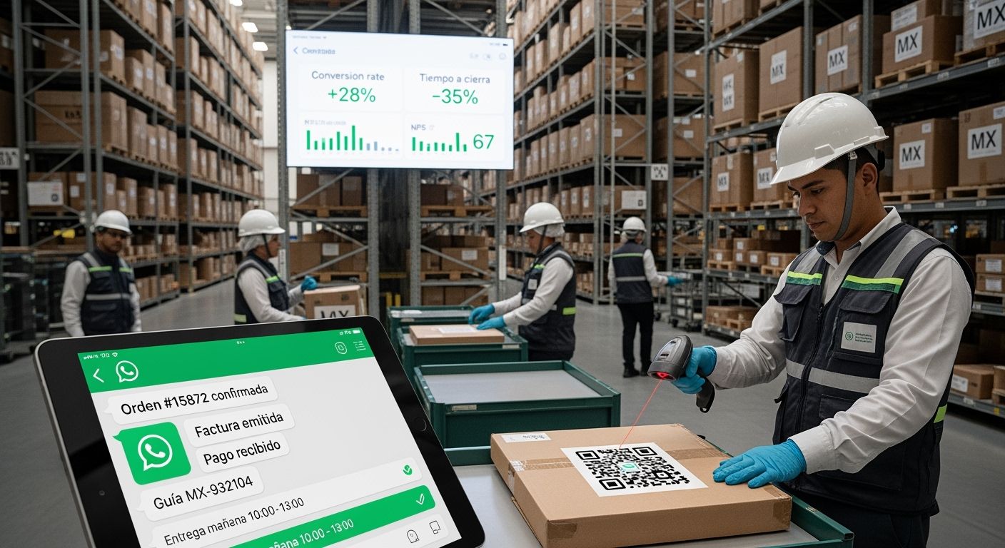 De la conversación en WhatsApp a los resultados