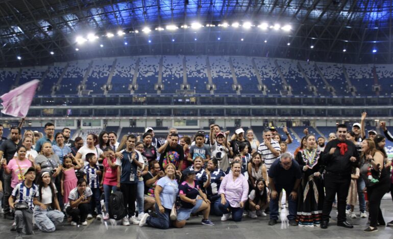 ArcelorMittal México invita al DIF Guadalupe a tarde futbolera con las Rayadas