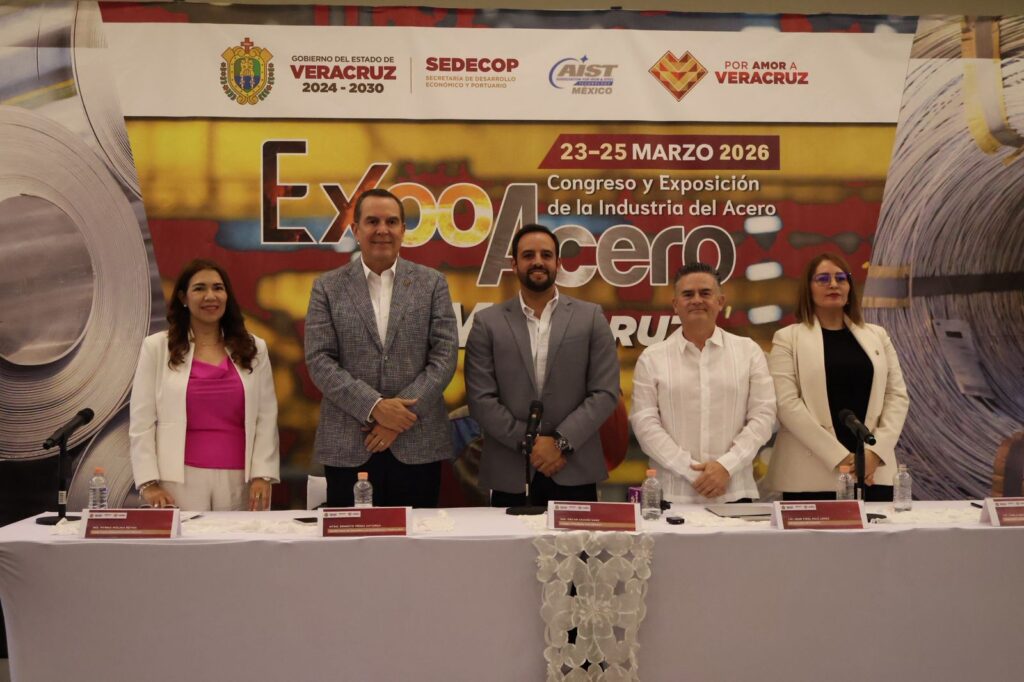 ExpoAcero llegará a Veracruz con 3 mil participantes; industria busca recuperar mercado ante aranceles de EU