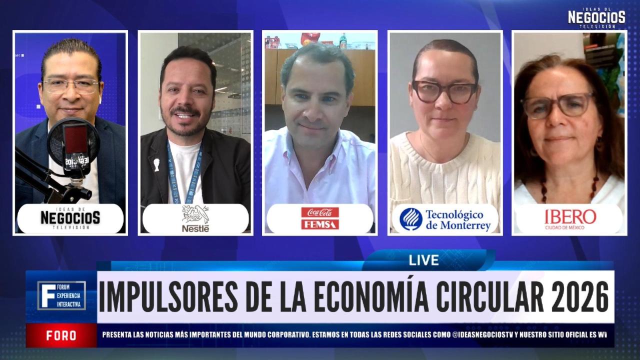 ¡Alianza sustentable! Coca-Cola FEMSA, Nestlé y la academia impulsan el éxito de la Ley de Economía Circular con reglas claras